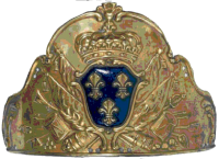 Plaque emaillee grenadiers de france